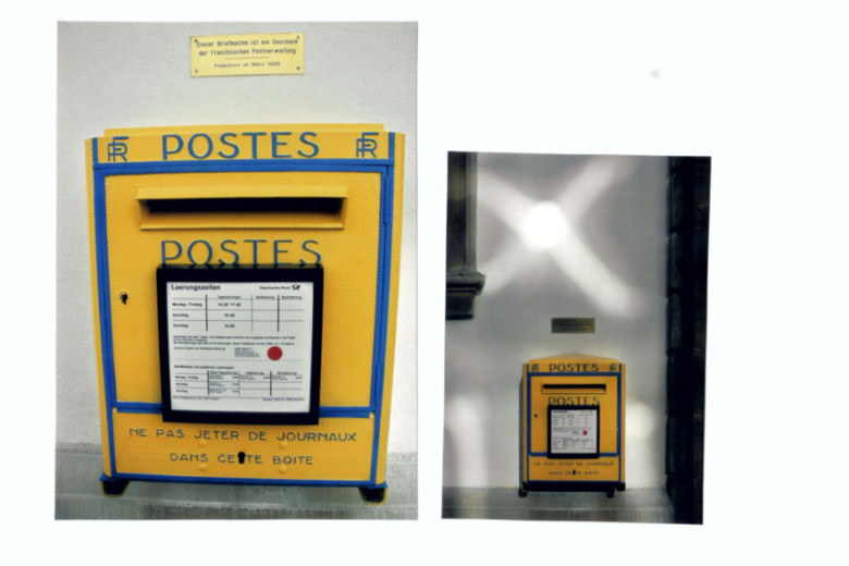 La boîte à lettres française de Paderborn: déjà 40 ans !